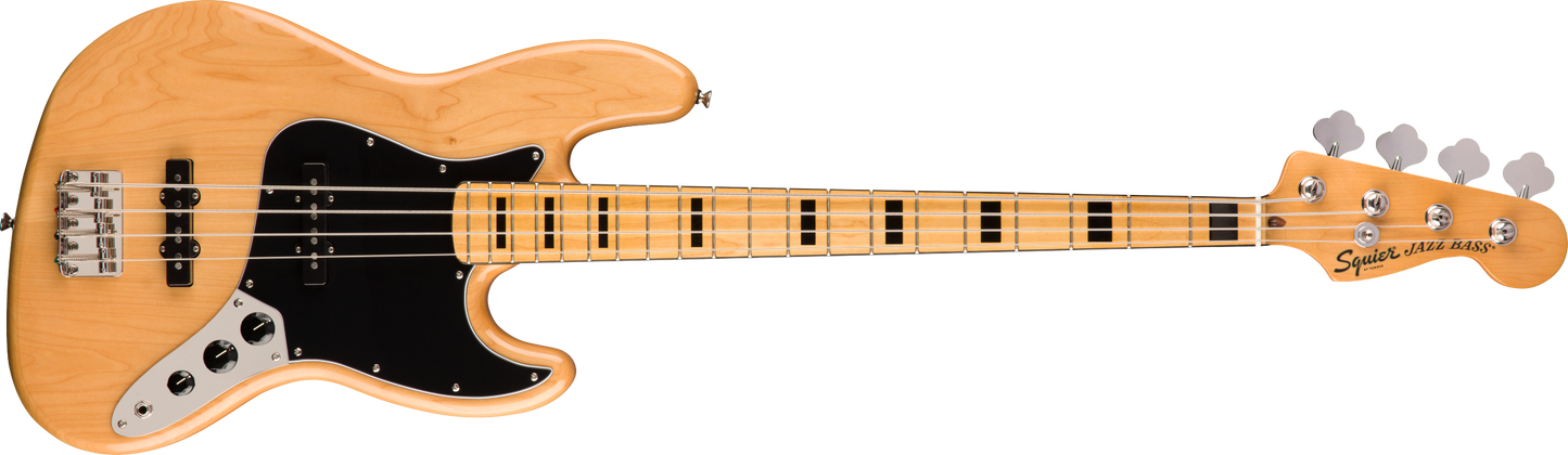 Squier Classic Vibe '70s Jazz Bass, Maple Fingerboard, Natural