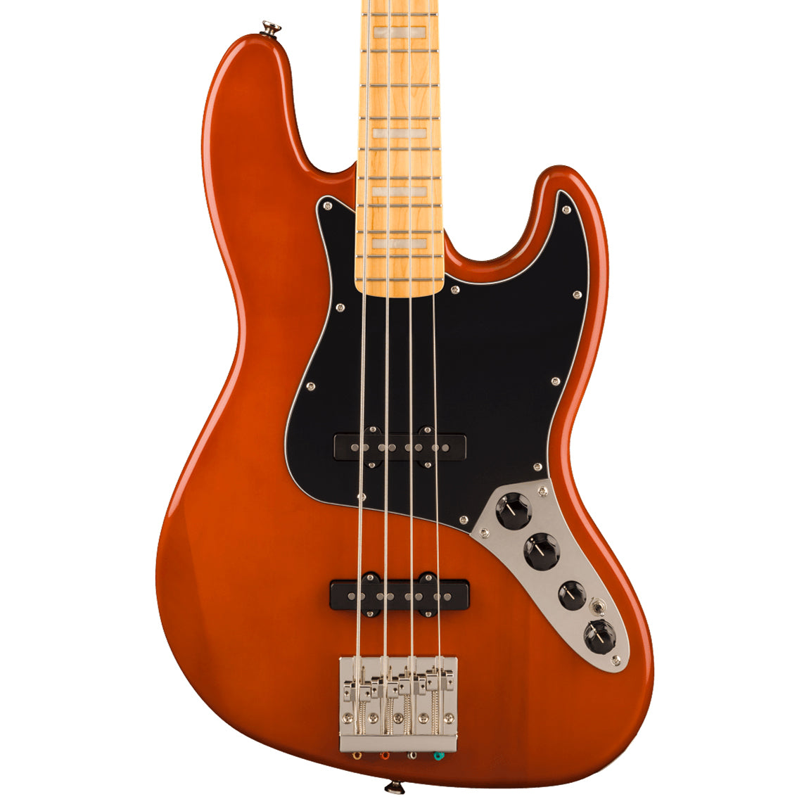 Squier lassic Vibe™ Active '70s Jazz Bass®, Maple Fingerboard, Black Pickguard, Mocha
