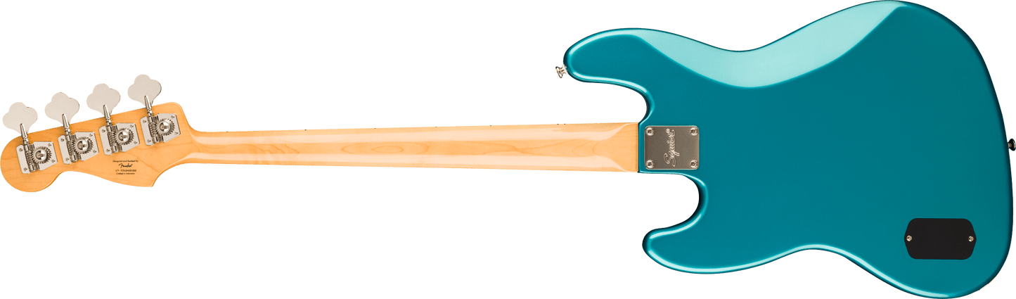 Squier Classic Vibe™ Active '70s Jazz Bass®, Maple Fingerboard, Parchment Pickguard, Ocean Turquoise