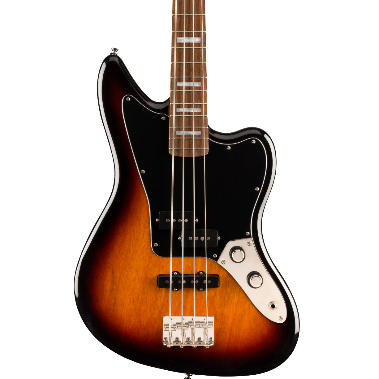 Squier Classic Vibe Jaguar® Bass, Laurel Fingerboard, 3-Color Sunburst