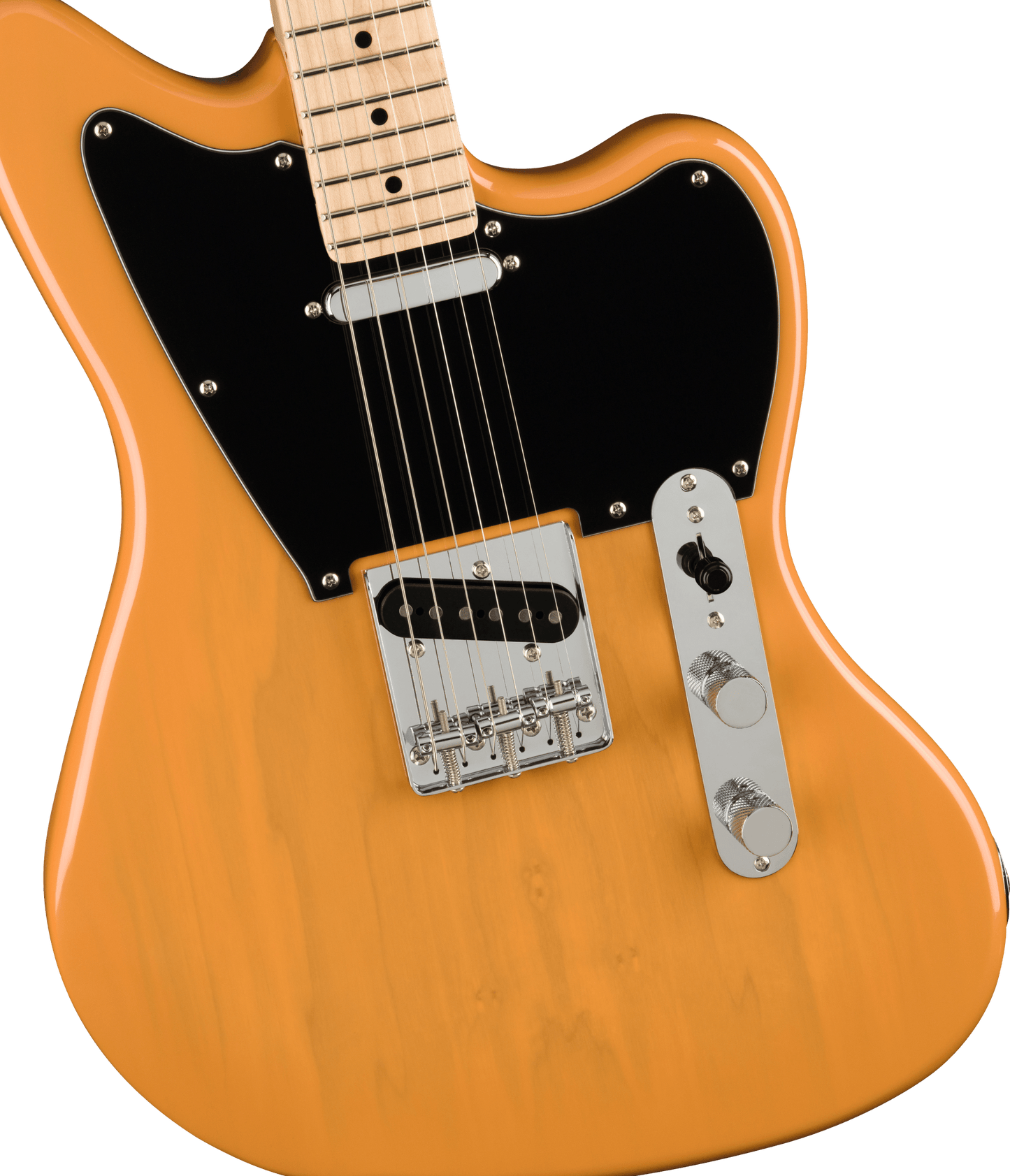 Squier Paranormal Offset Telecaster, Maple Fingerboard, Butterscotch Blonde