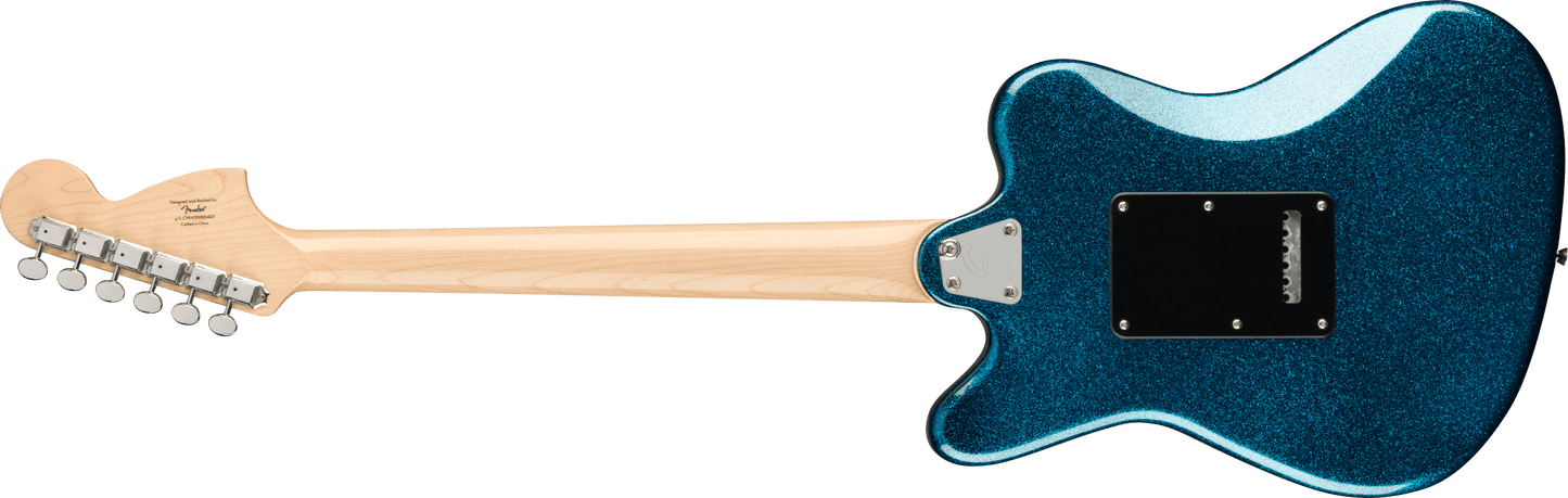 Squier Paranormal Super-Sonic, Laurel Fingerboard, Blue Sparkle