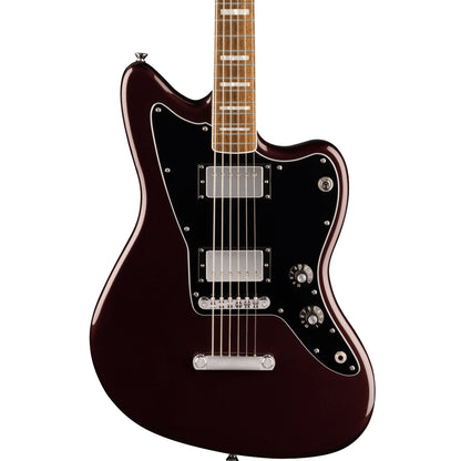 Squier aranormal Baritone Jazzmaster® HH, Laurel Fingerboard, Black Pickguard, Oxblood
