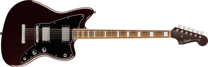 Squier aranormal Baritone Jazzmaster® HH, Laurel Fingerboard, Black Pickguard, Oxblood