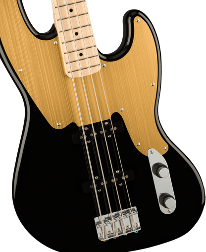 Squier Paranormal Jazz Bass '54, Maple Fingerboard, Black