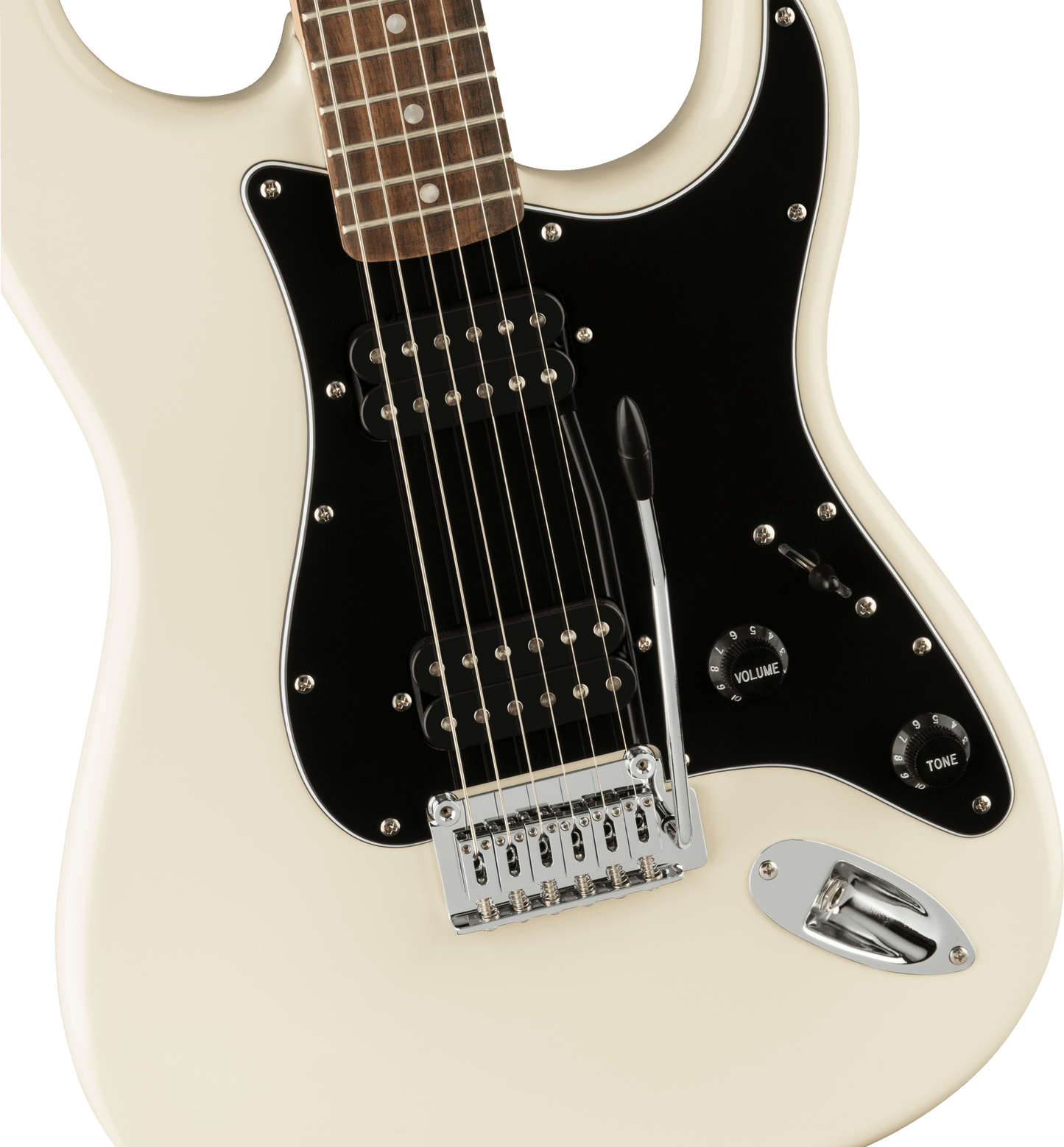 Squier Affinity Series Stratocaster HSS, aurel Fingerboard, Olympic White