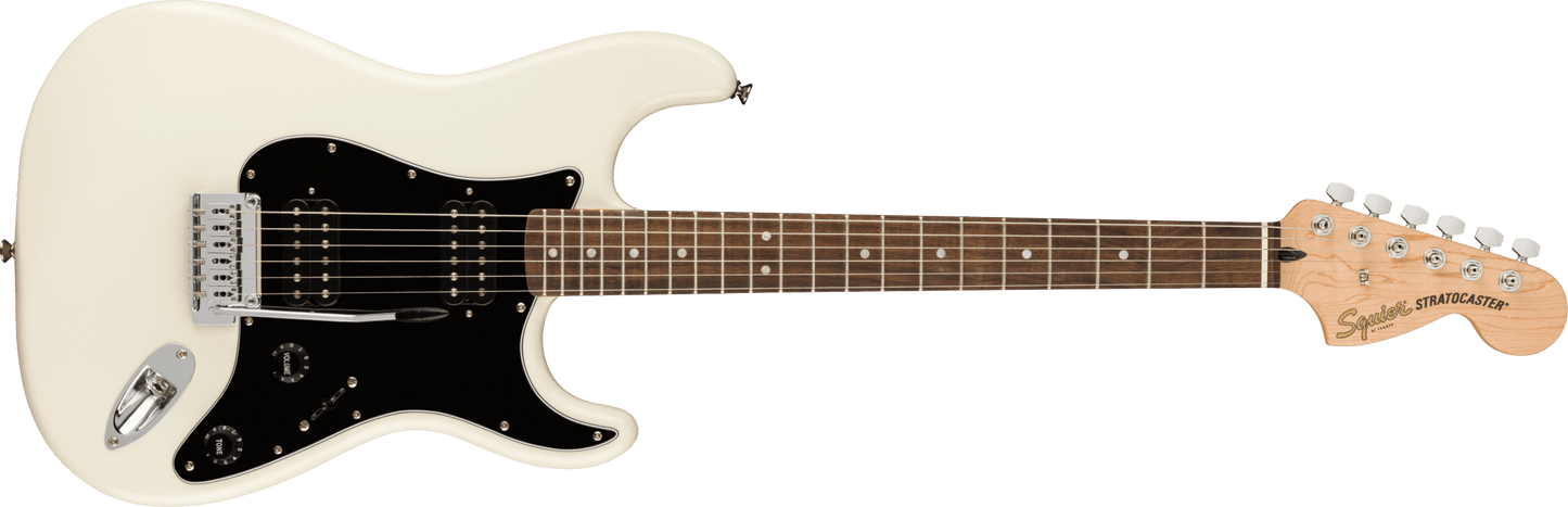 Squier Affinity Series Stratocaster HSS, aurel Fingerboard, Olympic White