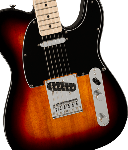 Squier Affinity Series Telecaster, Maple Fingerboard, 3-Color Sunburst