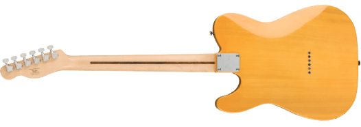 Squier Affinity Series Telecaster, Maple Fingerboard, Black Pickguard, Butterscotch Blonde