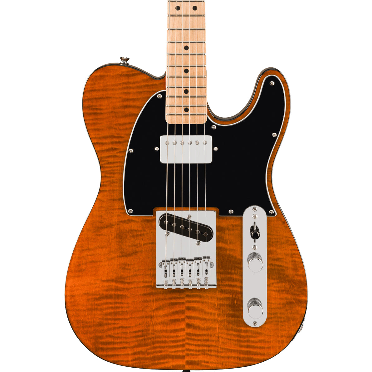 Squier Affinity Series® Telecaster® FMT SH, Maple Fingerboard, Black Pickguard, Mocha