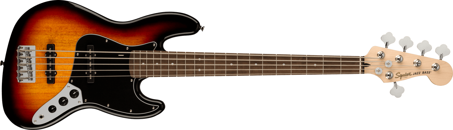 Squier Affinity Series Jazz Bass , 5 ST, Laurel Fingerboard, 3-Color Sunburst