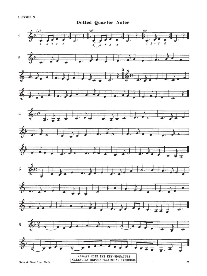 Rubank Elementary Method – Clarinet