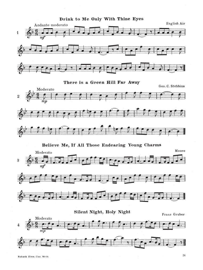 Rubank Elementary Method – Clarinet