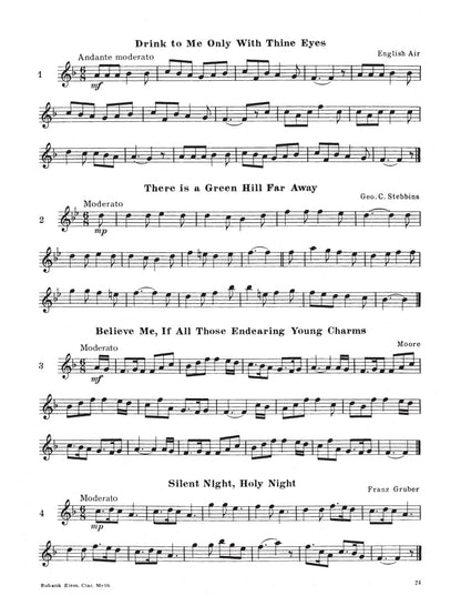 Rubank Elementary Method – Clarinet
