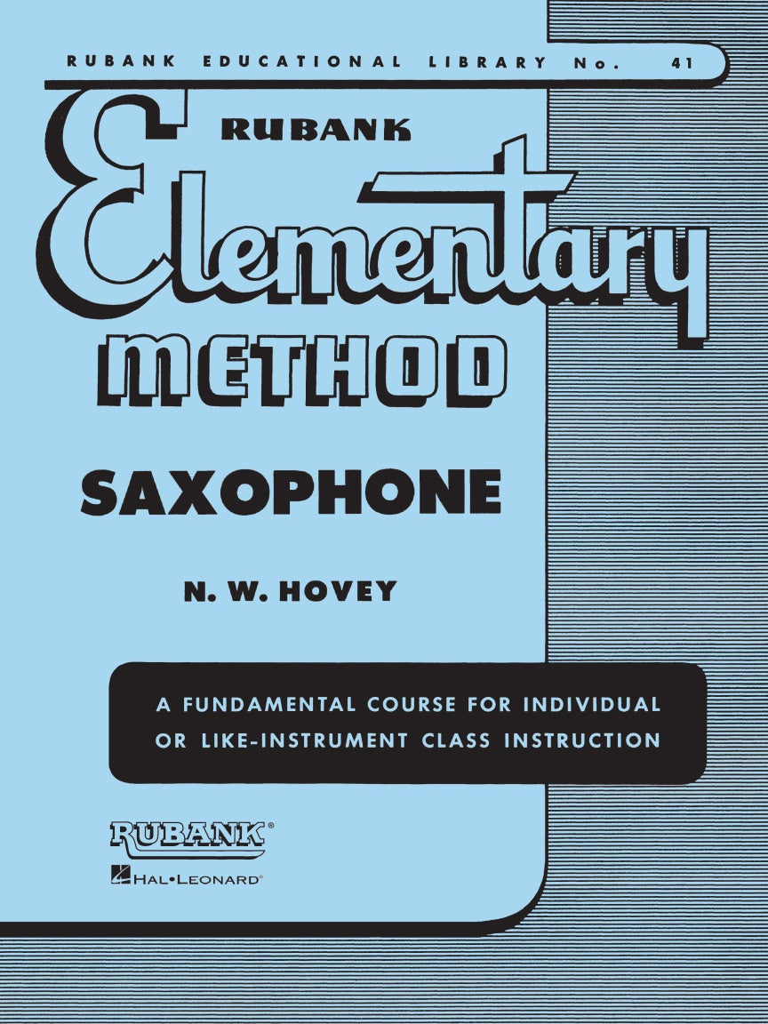 Rubank Elementary Method – Saxophone