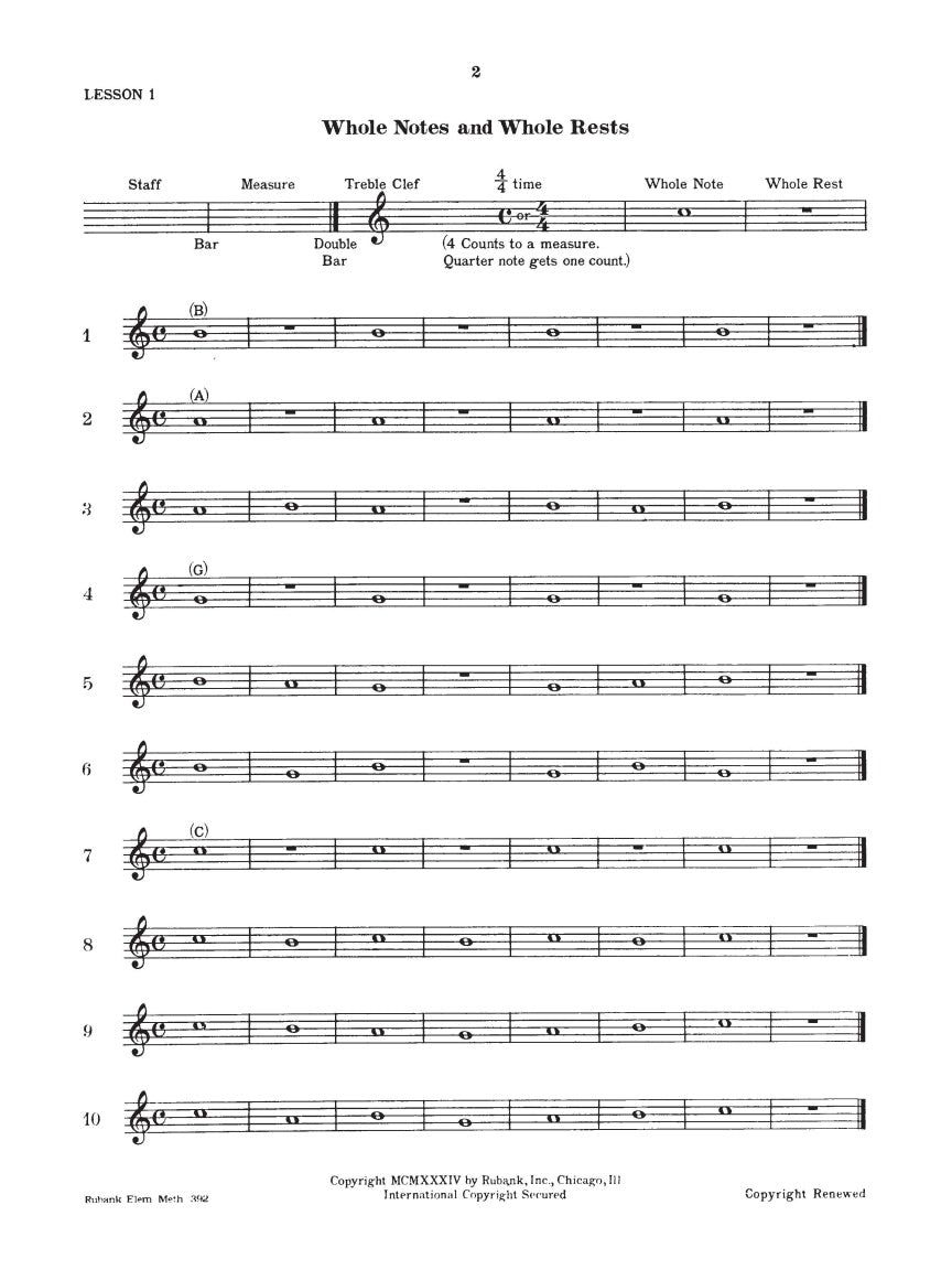 Rubank Elementary Method – Saxophone