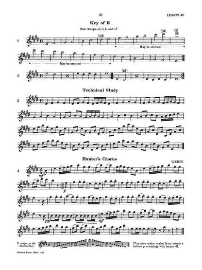 Rubank Elementary Method – Saxophone