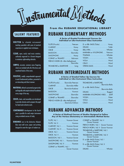 Rubank Elementary Method – Saxophone