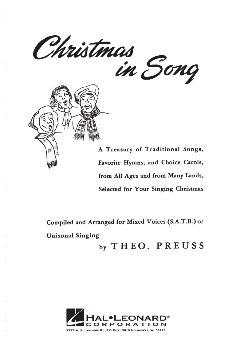 Christmas in Song - SATB