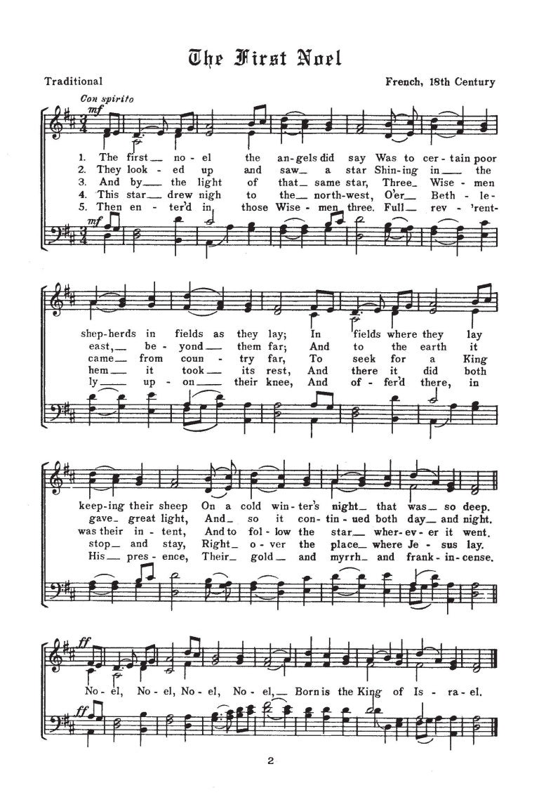 Christmas in Song - SATB