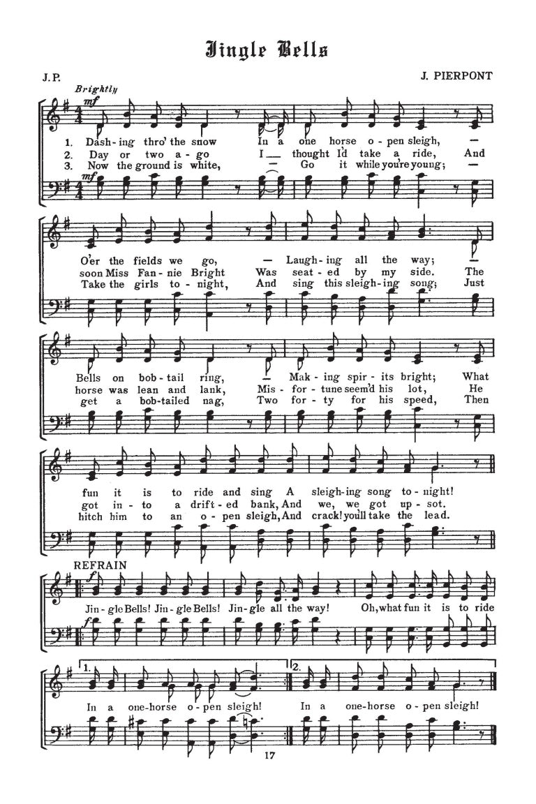 Christmas in Song - SATB