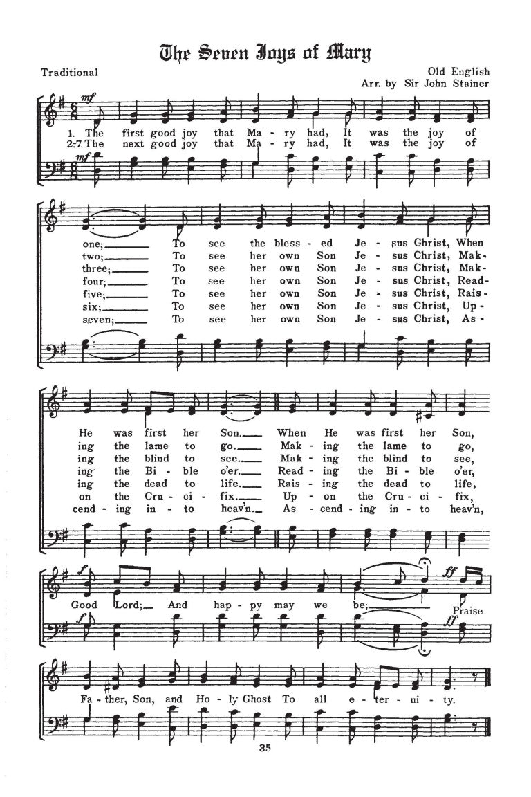 Christmas in Song - SATB