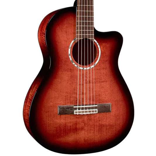 Cordoba Fusion 5 Whiskey Burst Classical Guitar (Floor Model)