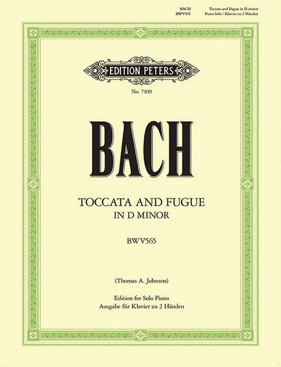 J. S. Bach: Toccata & Fugue in D minor BWV 565 - Edition Peters