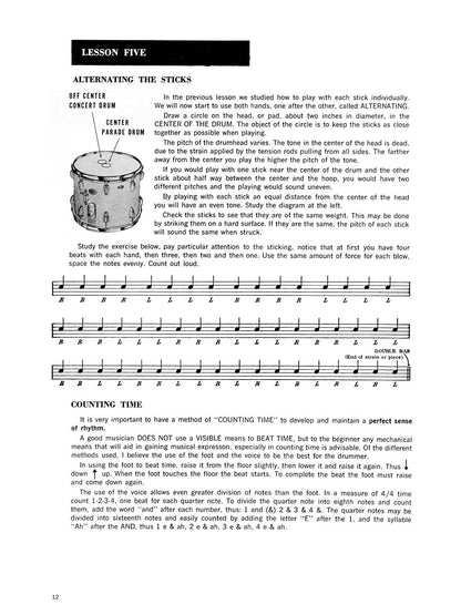Haskell W. Harr: Drum Method For Band and Orchestra - Book 1