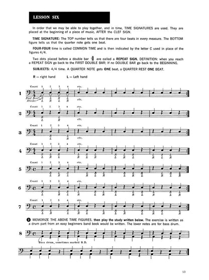 Haskell W. Harr: Drum Method For Band and Orchestra - Book 1