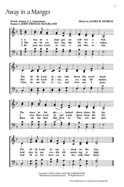 The Christmas Caroling Songbook - SATB