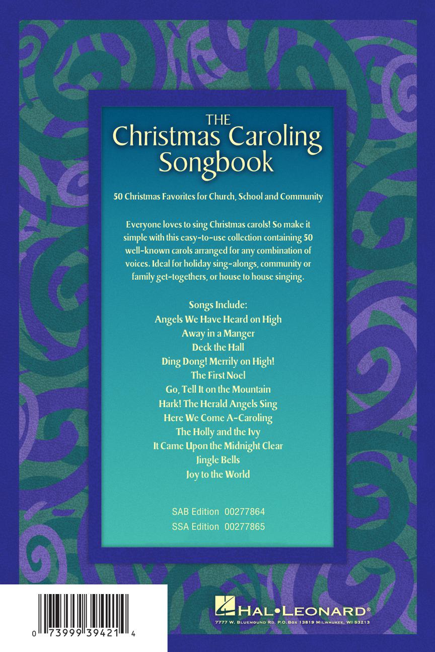 The Christmas Caroling Songbook - SATB