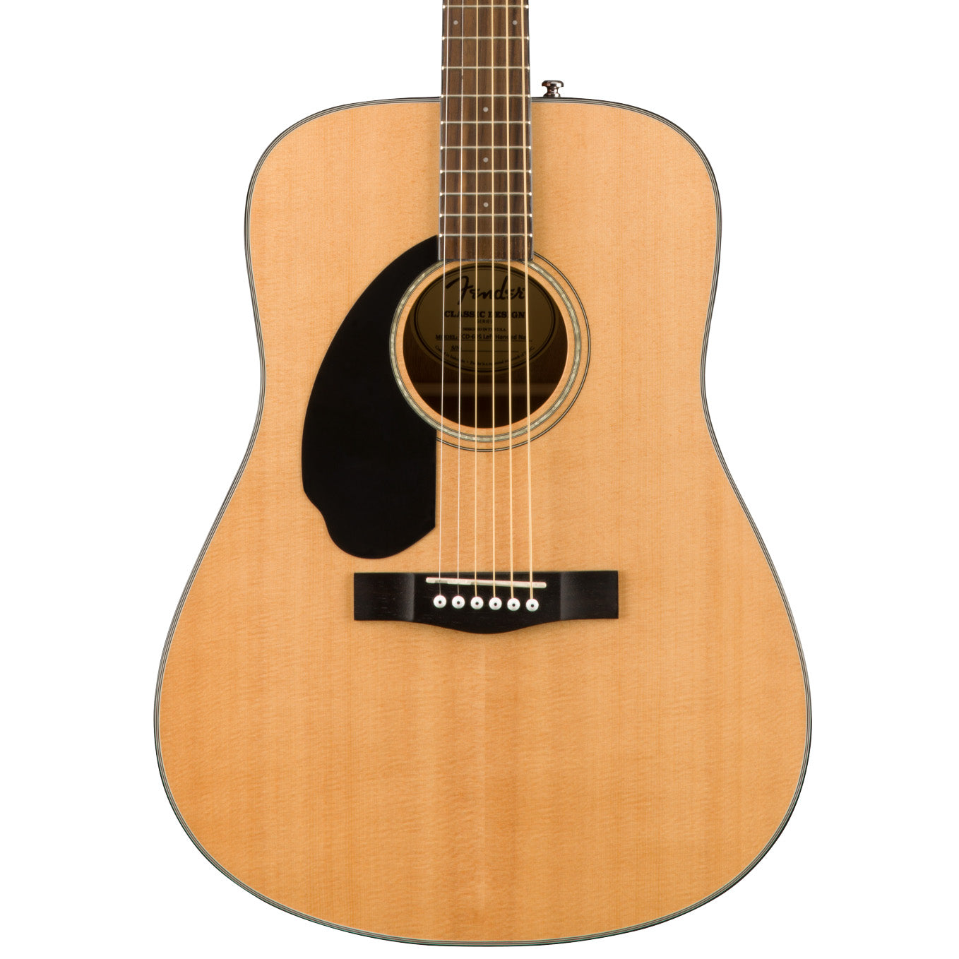 Fender CD-60S Dreadnought lefty, natural, Acoustic Guitar