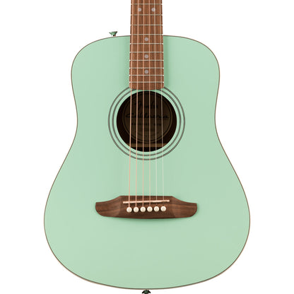 Fender California Standard Redondo™ Mini with Bag, Spruce Top, Surf Green