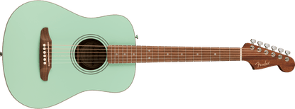 Fender California Standard Redondo™ Mini with Bag, Spruce Top, Surf Green