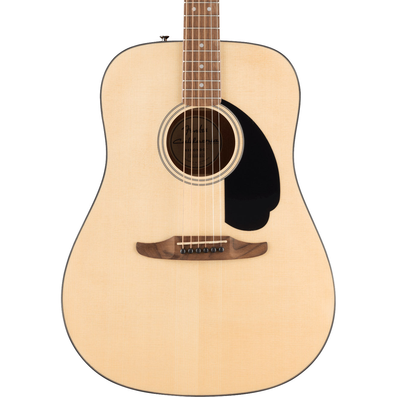 Fender  California Standard Redondo™, Spruce Top, Black Pickguard, Natural