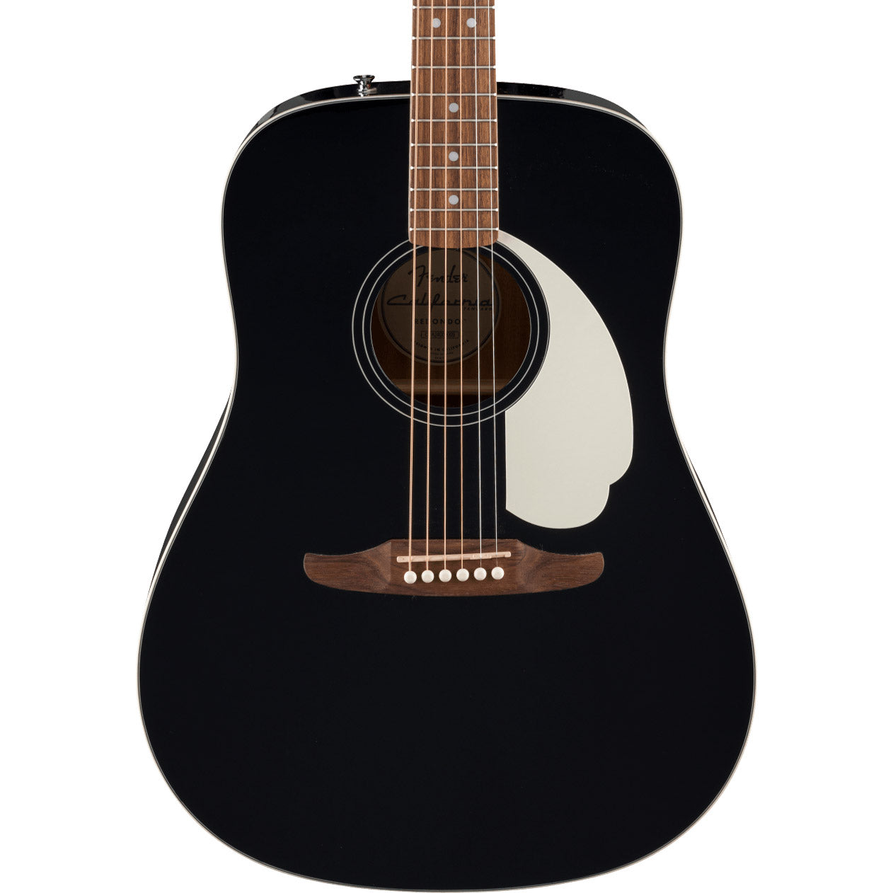 Fender   California Standard Redondo™, Spruce Top, Ivory Pickguard, Black