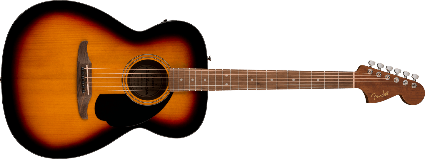 Fender  California Standard Monterey™ E, Spruce Top, Black Pickguard, 3-Color Sunburst