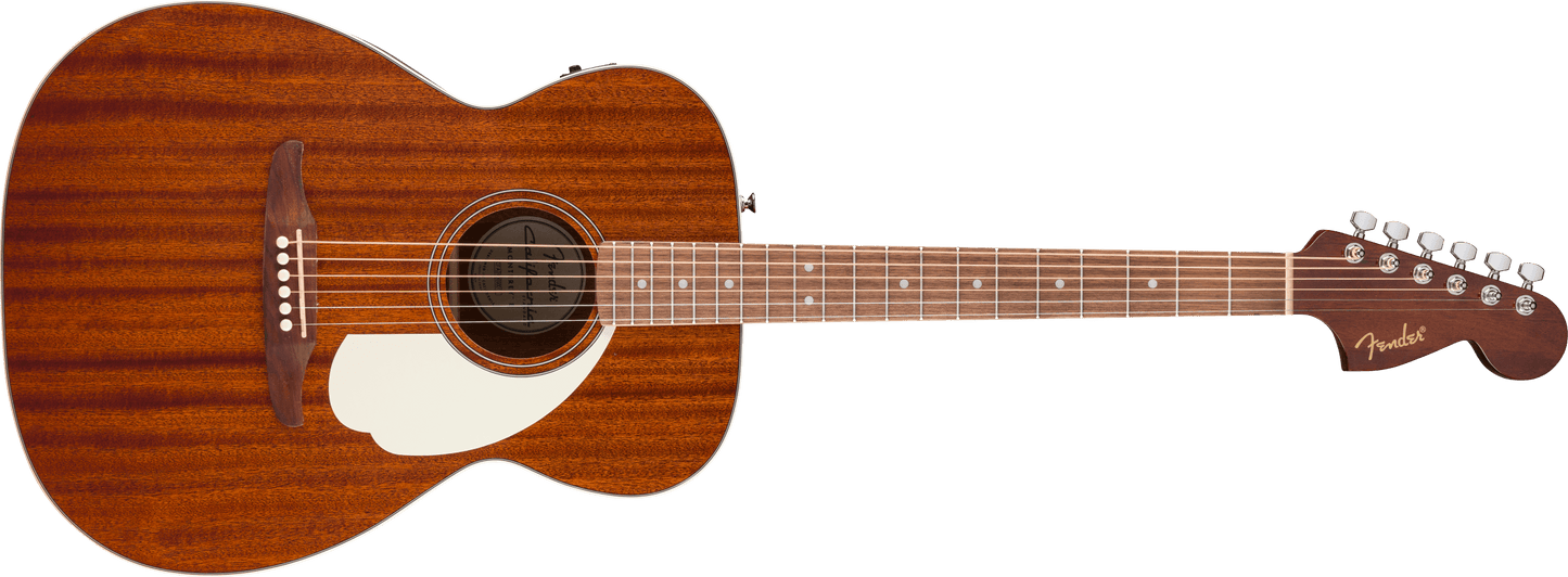 Fender California Standard Monterey™ E, Sapele Top, Ivory Pickguard, Natural Sapele