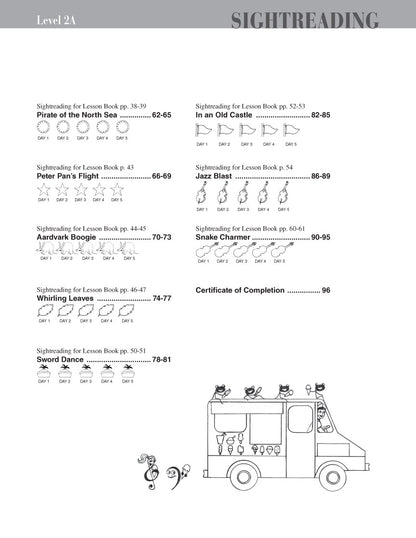 Faber Piano Adventures - Level 2A - Sightreading Book