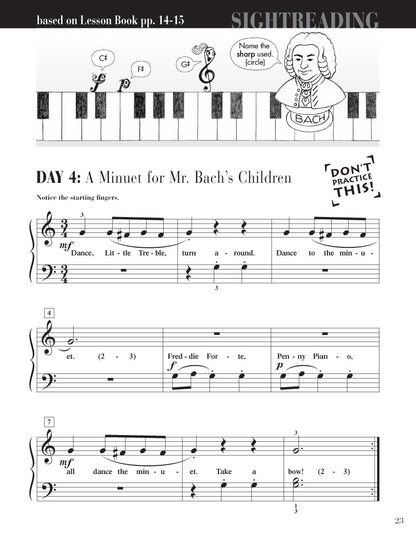 Faber Piano Adventures - Level 2A - Sightreading Book