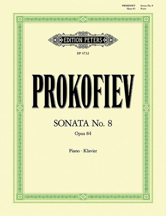 Prokofiev: Sonata No. 8 for Piano Op. 84 (1939/44) - Edition Peters