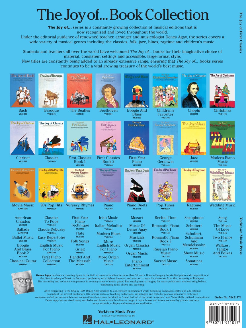 The Joy of First Classics – Book 1 - Piano Solo