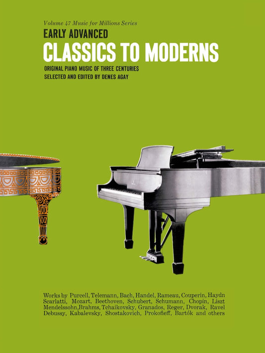 Early Advanced Classics to Moderns - Music For Millions Volume 47