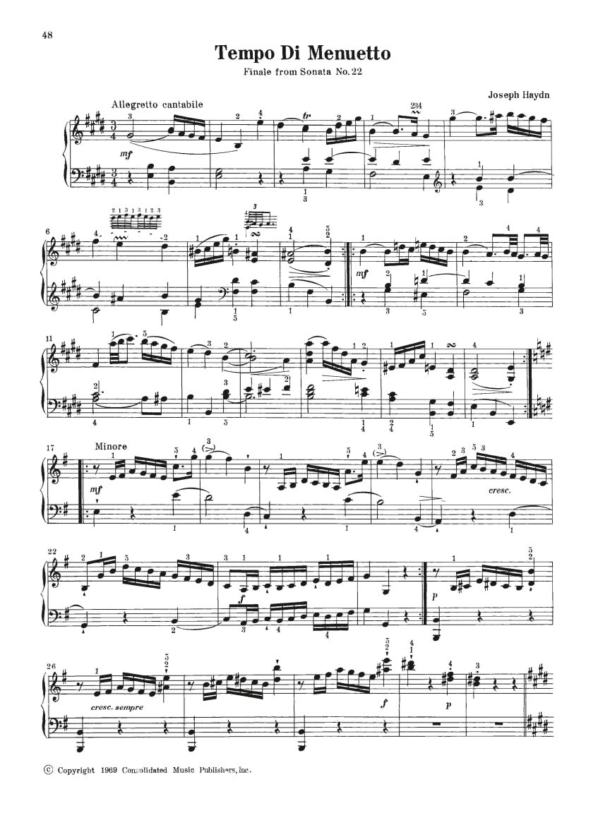 Early Advanced Classics to Moderns - Music For Millions Volume 47