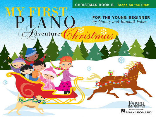 My First Piano Adventure - Christmas Book B, by Hal Leonard