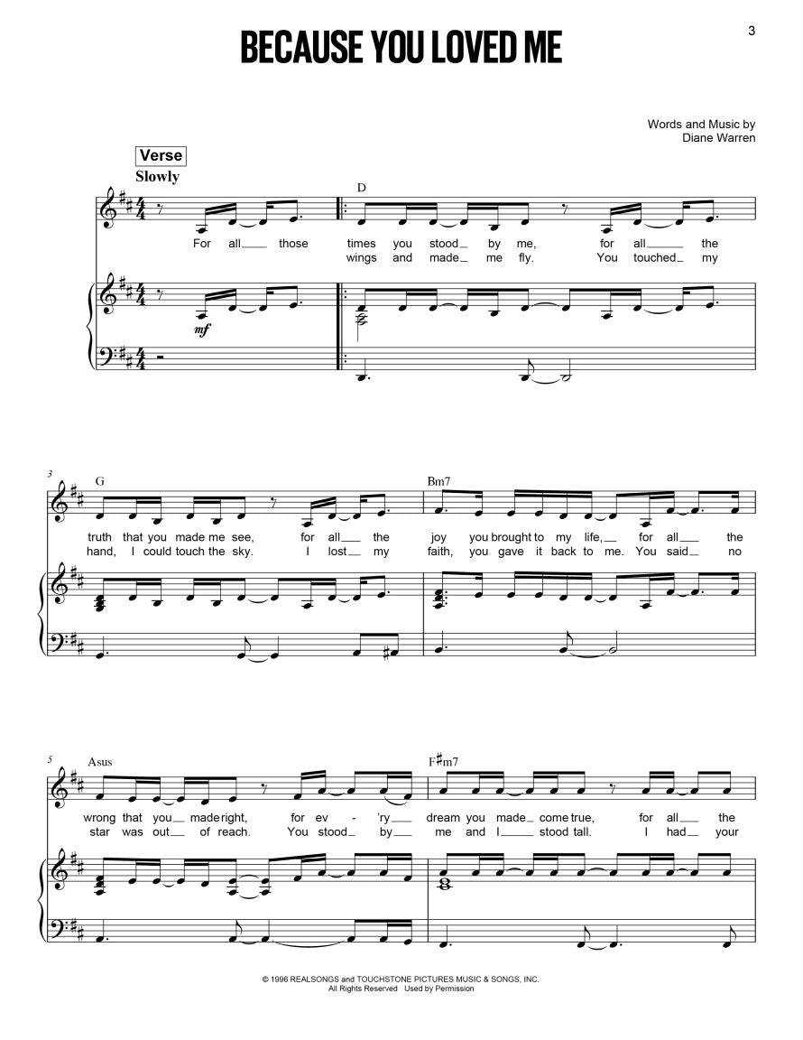 Canadian Pop - Sheet Music Essentials - Piano and Lyrics