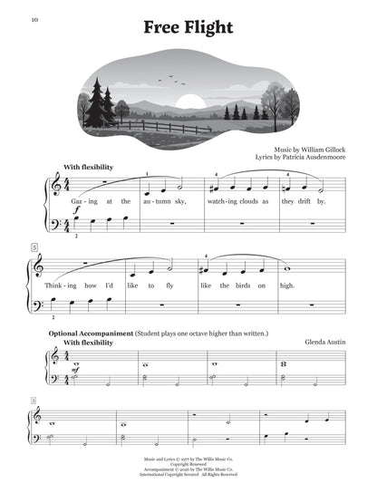 The Easiest Gillock Pieces for the Beginning Pianist - 31 Original Solos