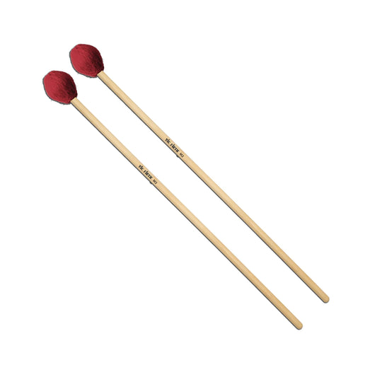 Vic Firth M2 - American Custom Keyboard - Medium, Red Yarn Mallets