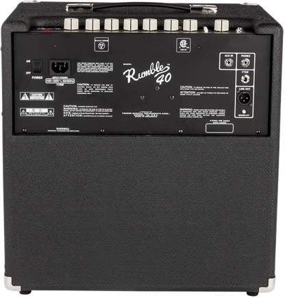 Fender Rumble 40, Bass amp